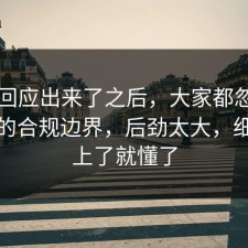 官方回应出来了之后，大家都忽略了停车的合规边界，后劲太大，细节对上了就懂了